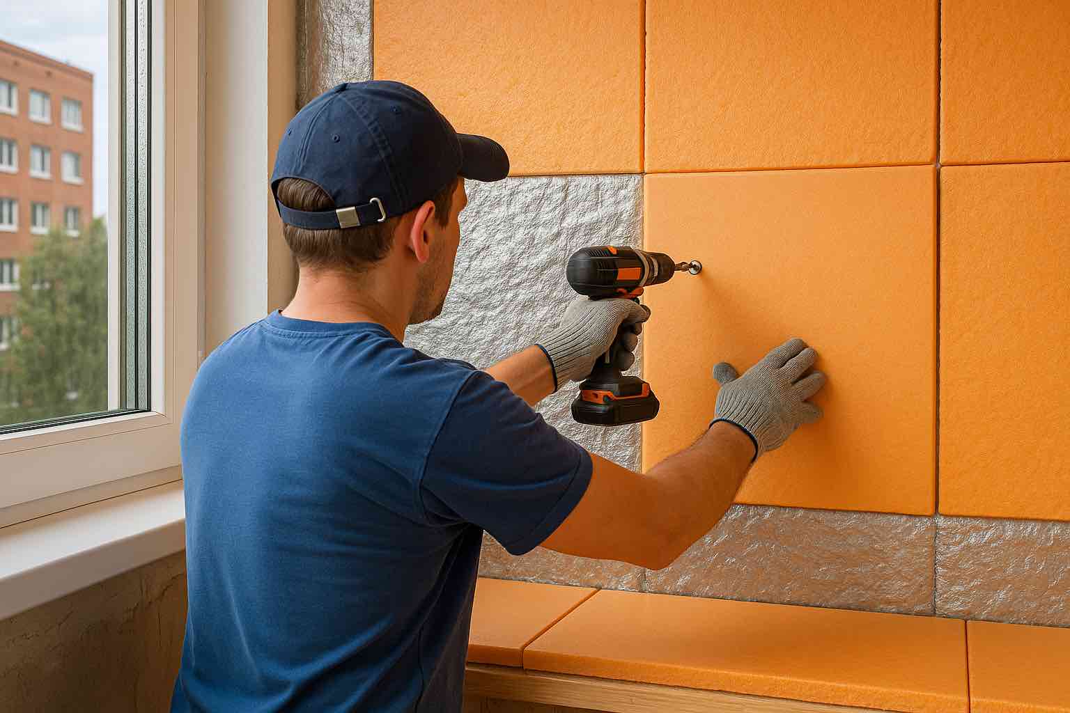 утеплении балкона