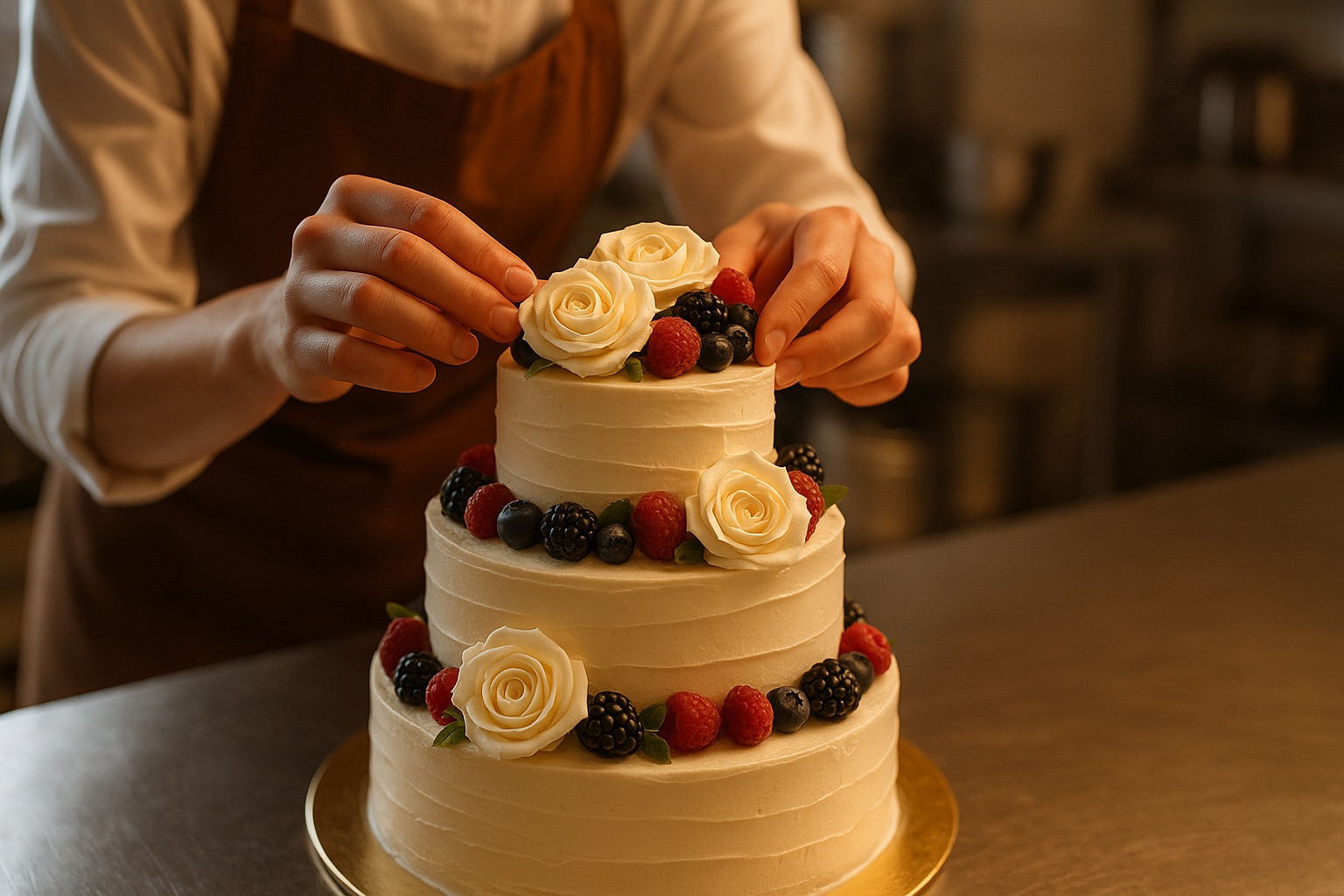 Оформление праздничного торта